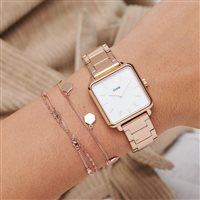 Orologio Cluse Watches Donna La Tetragone in Acciaio CLUCL60027S - CLUCL60027S